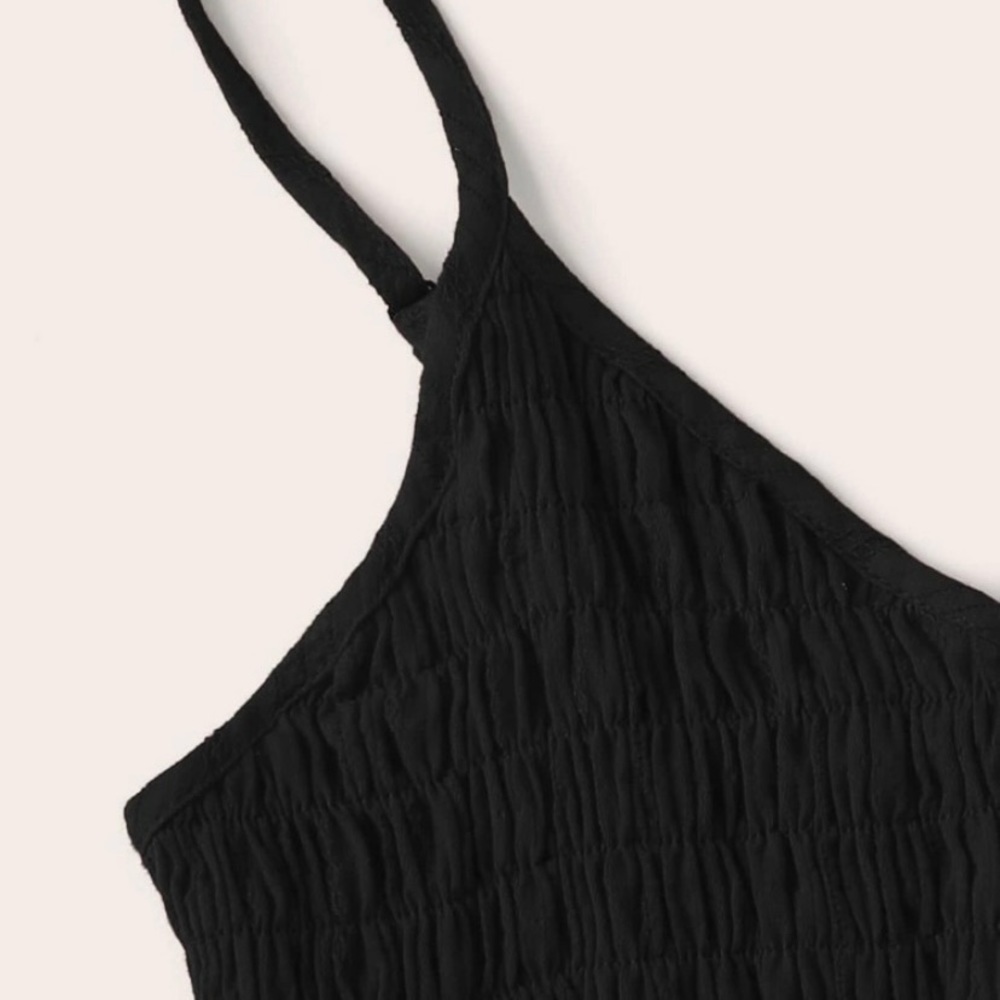 NWOT SHEIN smocked flounce Cami top Sz M I have 2 - Picture 6 of 8